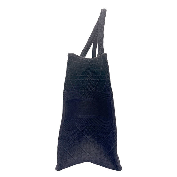 Dior Tote Christian Book Navy  Handbag - Picture 1 of 5